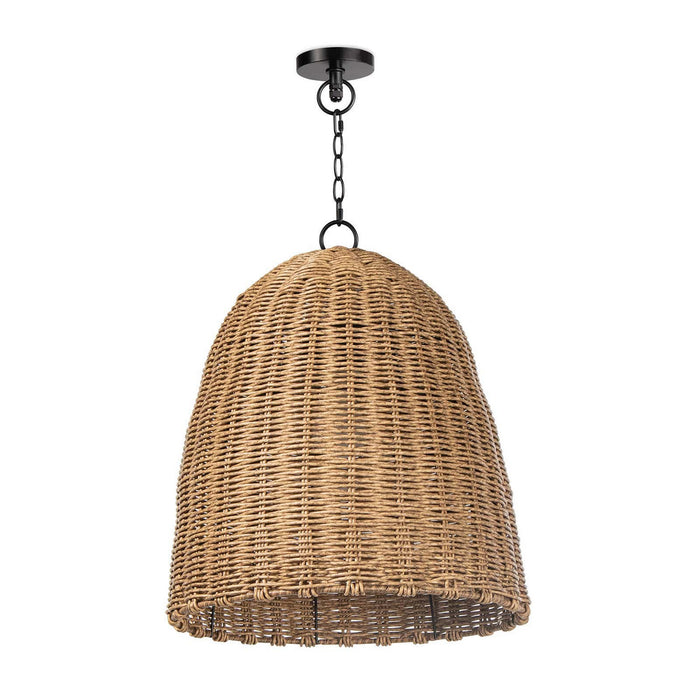 Regina Andrew 17-1001NAT One Light Outdoor Pendant, Natural