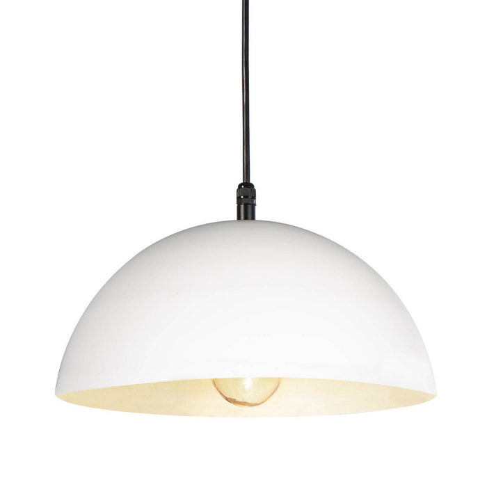 Regina Andrew 17-1003WT One Light Pendant, White