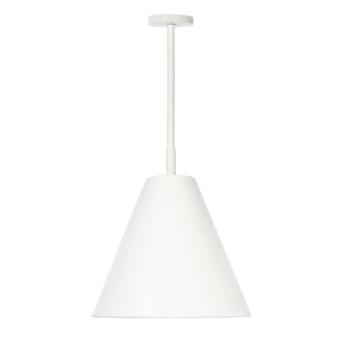 Regina Andrew 17-1005WT One Light Pendant, White