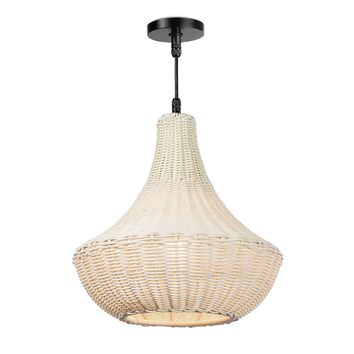 Regina Andrew 17-1024WT One Light Chandelier, White