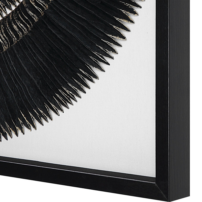 Uttermost 04311 Shadow Box, Gold Leaf