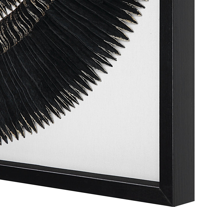 Uttermost 04311 Shadow Box, Gold Leaf