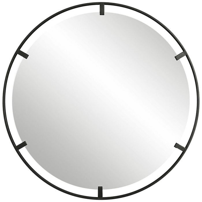 Uttermost 09734 Mirror, Satin Black