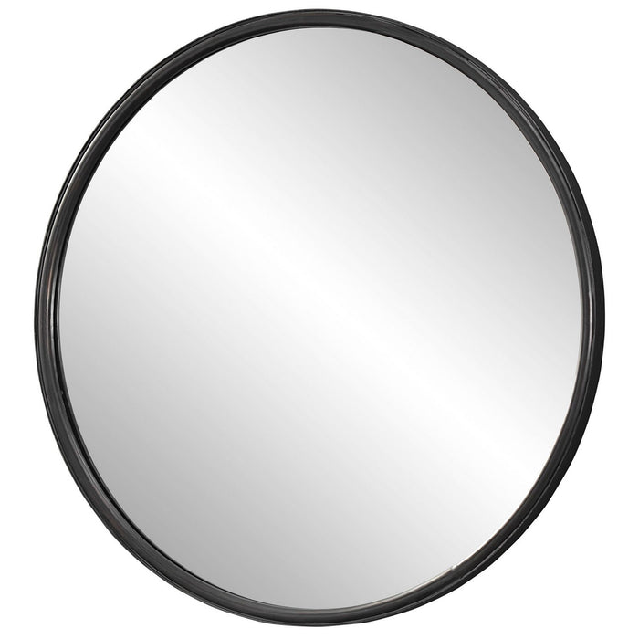 Uttermost 09737 Mirror, Aged Black