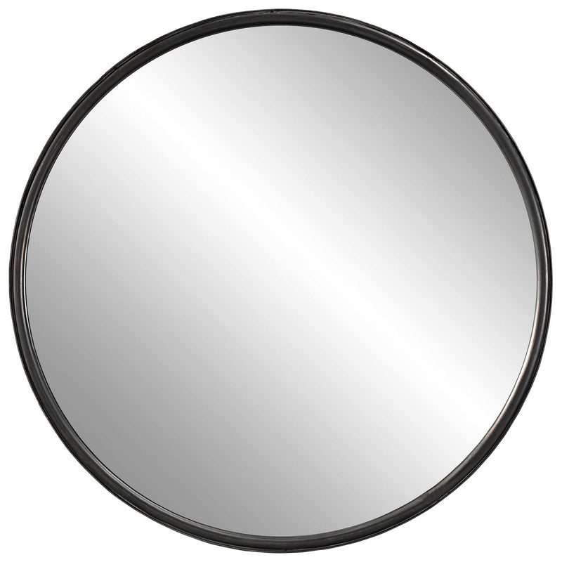 Uttermost 09737 Mirror, Aged Black