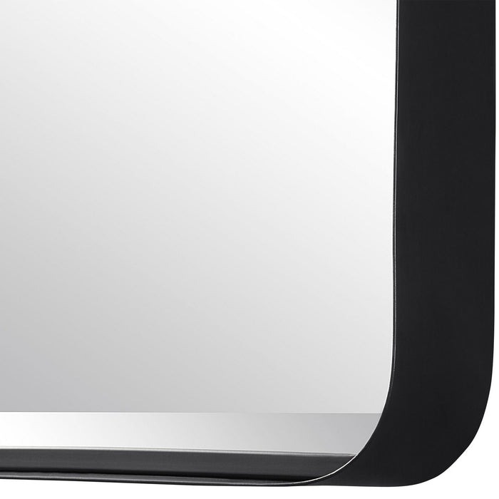 Uttermost 09738 Mirror, Satin Black