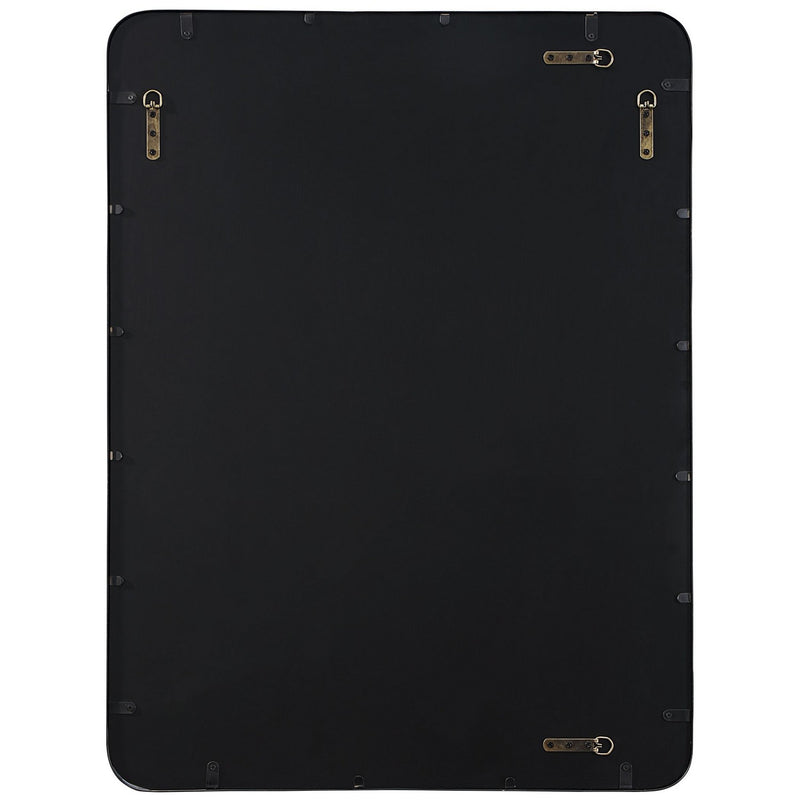 Uttermost 09738 Mirror, Satin Black