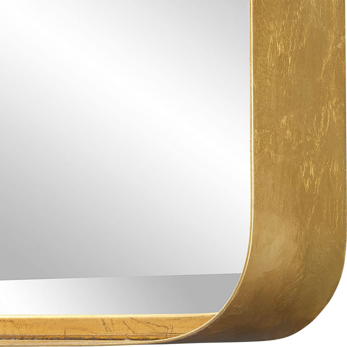 Uttermost 09739 Mirror, Antiqued Gold Leaf