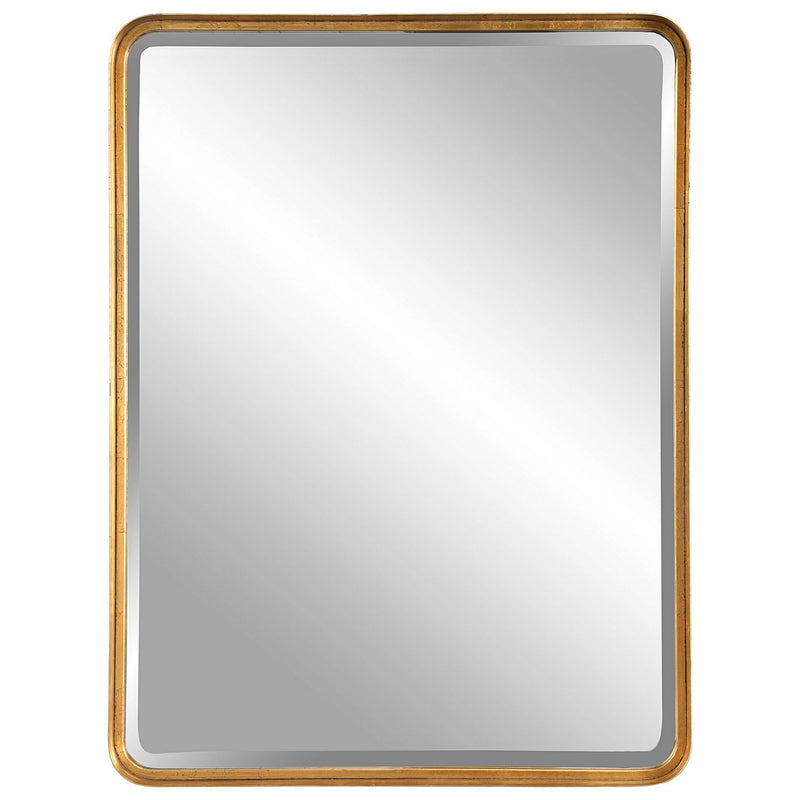 Uttermost 09739 Mirror, Antiqued Gold Leaf