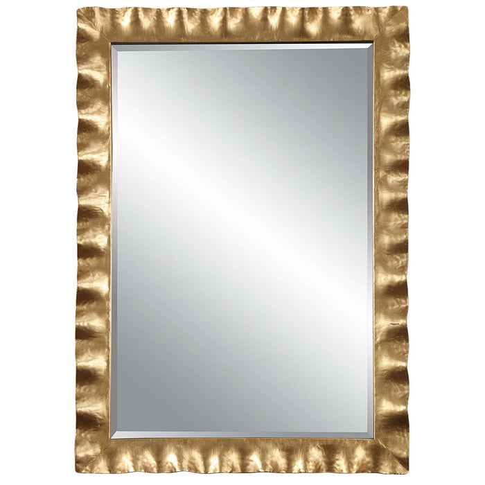 Uttermost 09742 Mirror, Antiqued Gold Leaf