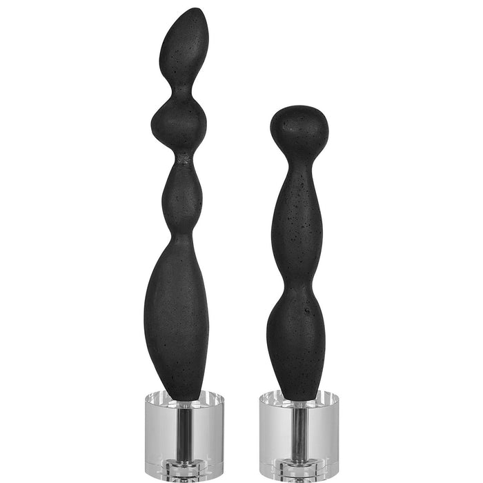 Uttermost 17972 Sculptures, S/2, Black