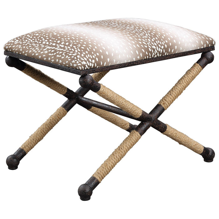 Uttermost 23662 Bench, Rustic Iron