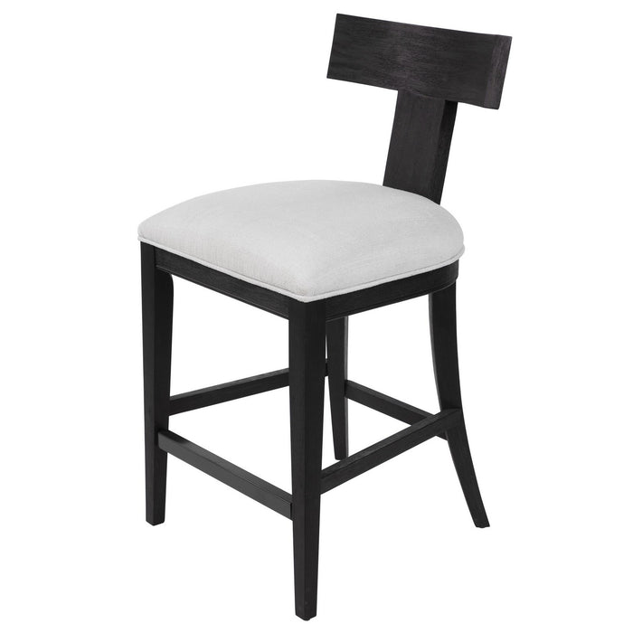Uttermost 23664 Counter Stool, Rubber Wood