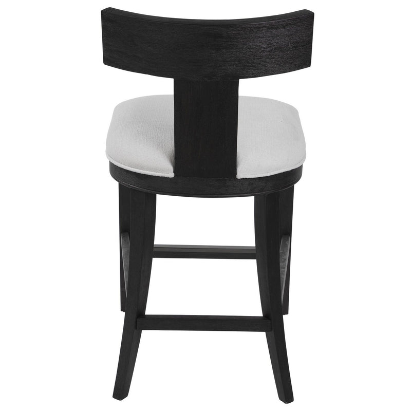 Uttermost 23664 Counter Stool, Rubber Wood