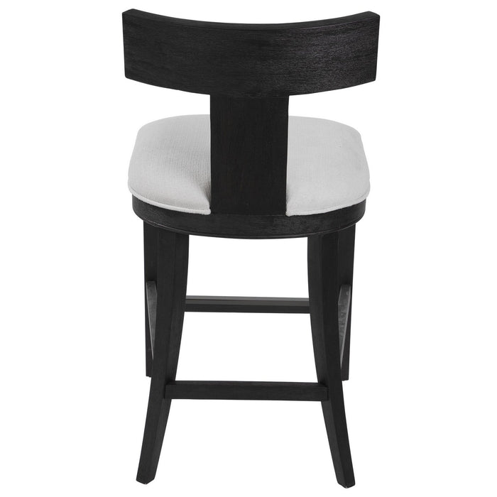 Uttermost 23664 Counter Stool, Rubber Wood