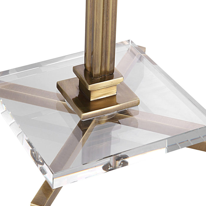 Uttermost 25142 Drink Table, Brushed Brass