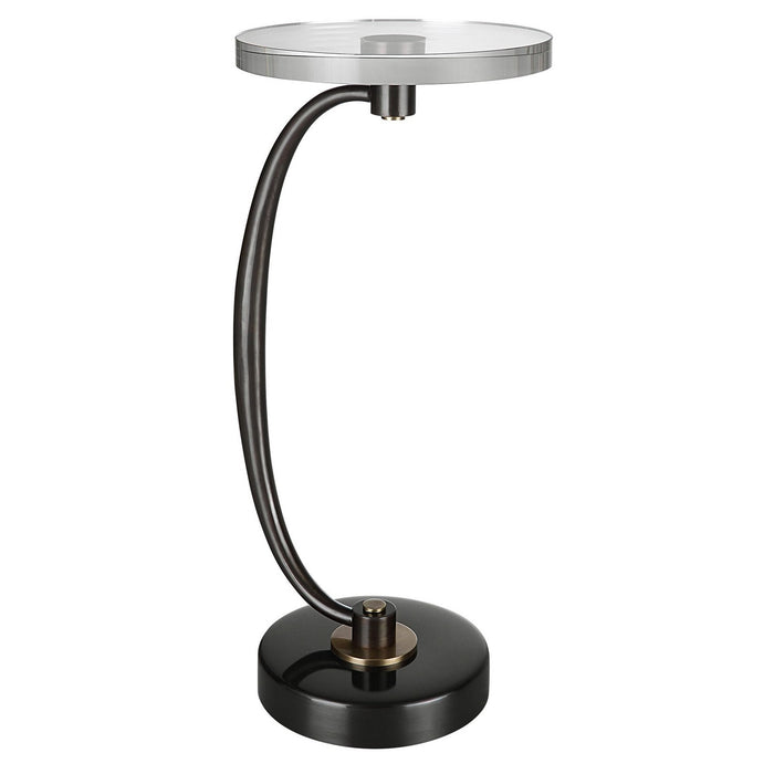 Uttermost 25145 Drink Table, Dark Bronze