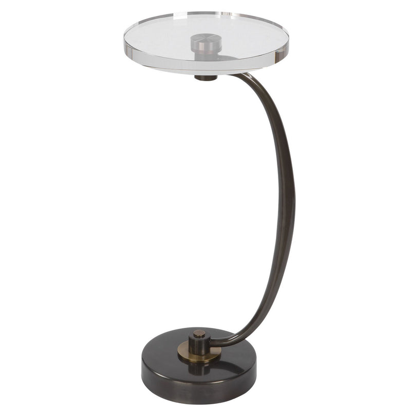 Uttermost 25145 Drink Table, Dark Bronze