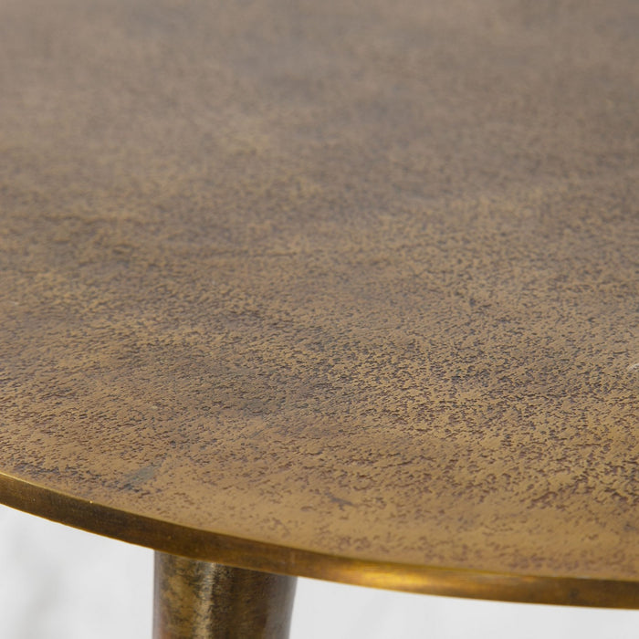 Uttermost 25148 Coffee Tables, S/3, Oxidized Antique Gold