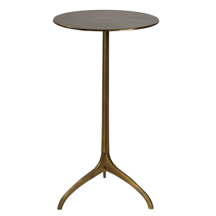 Uttermost 25149 Accent Table, Antique Gold