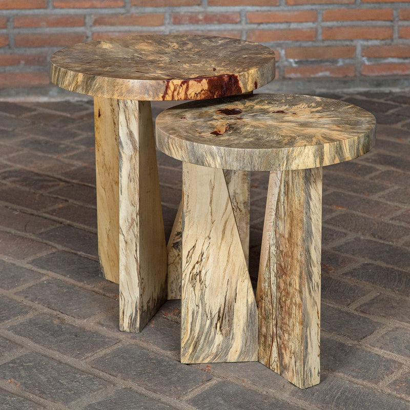 Uttermost 25496 Nesting Tables, S/2, Natural