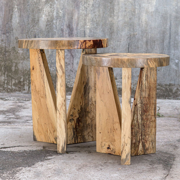 Uttermost 25496 Nesting Tables, S/2, Natural