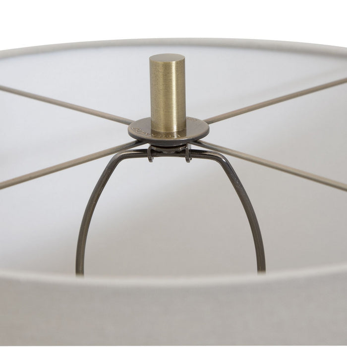 Uttermost 28484-1 One Light Table Lamp, Antique Brushed Brass