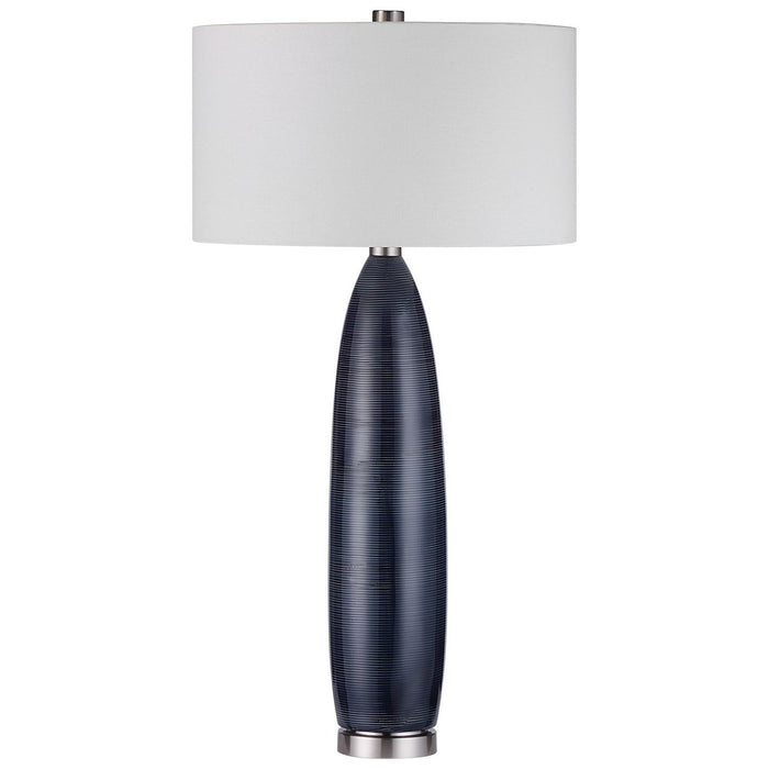Uttermost 29797 One Light Table Lamp, Brushed Nickel