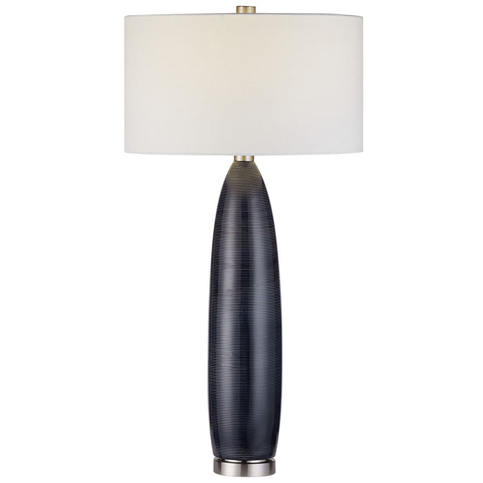 Uttermost 29797 One Light Table Lamp, Brushed Nickel