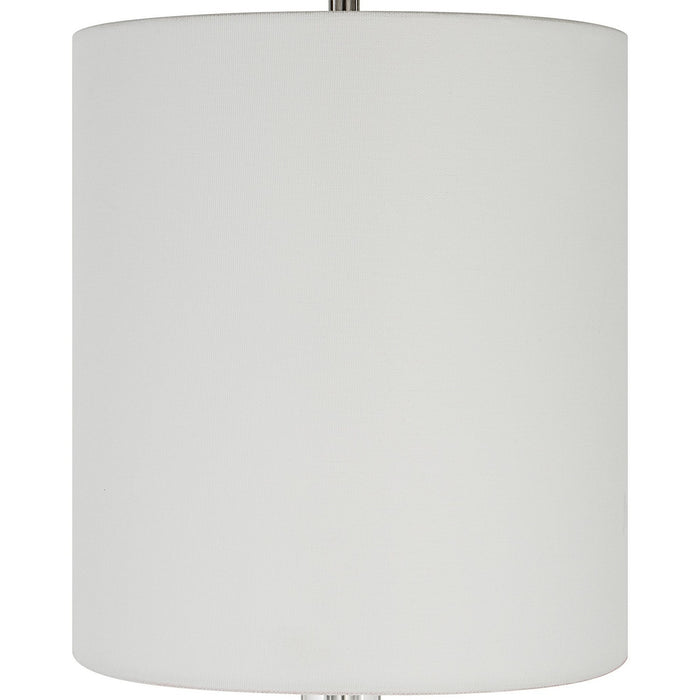 Uttermost 29875-1 One Light Buffet Lamp, Polished Nickel