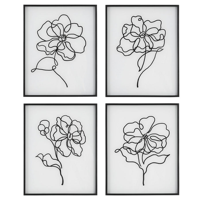 Uttermost 41430 Framed Prints, Black And White