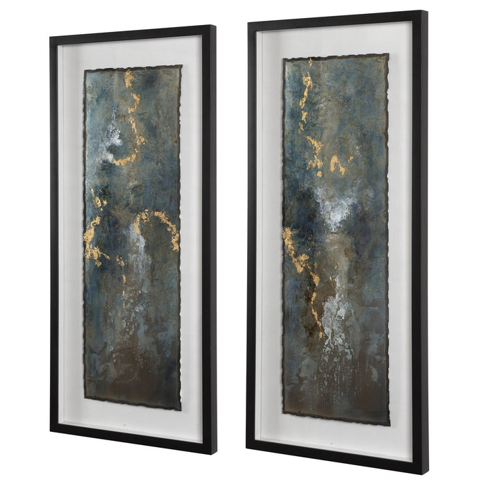 Uttermost 41434 Abstract Prints, Black