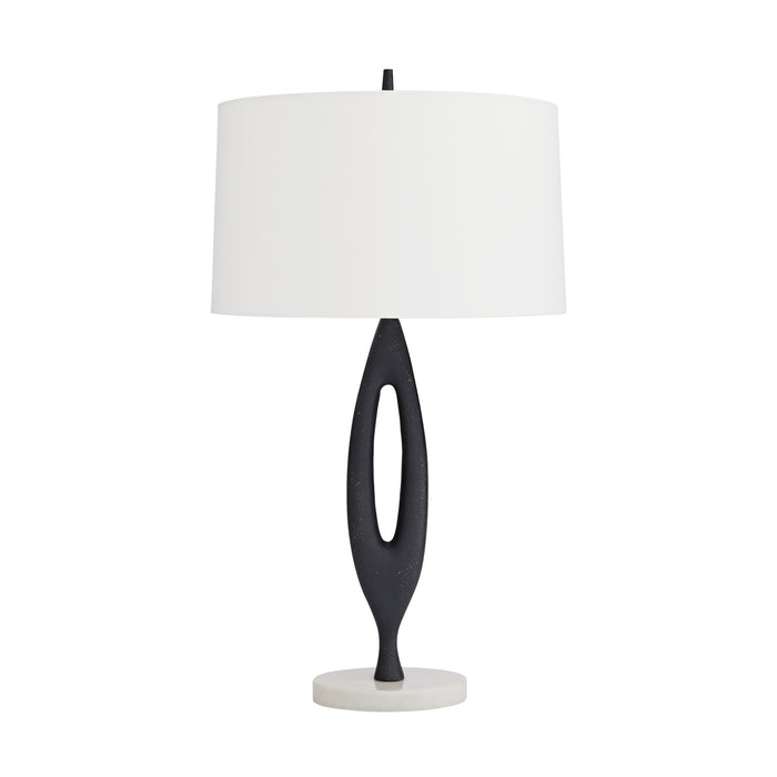 Arteriors 44771-100 One Light Lamp, Charcoal