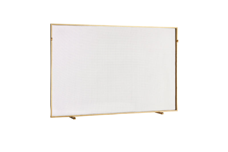 Arteriors 4870 Fire Screen, Antique Brass