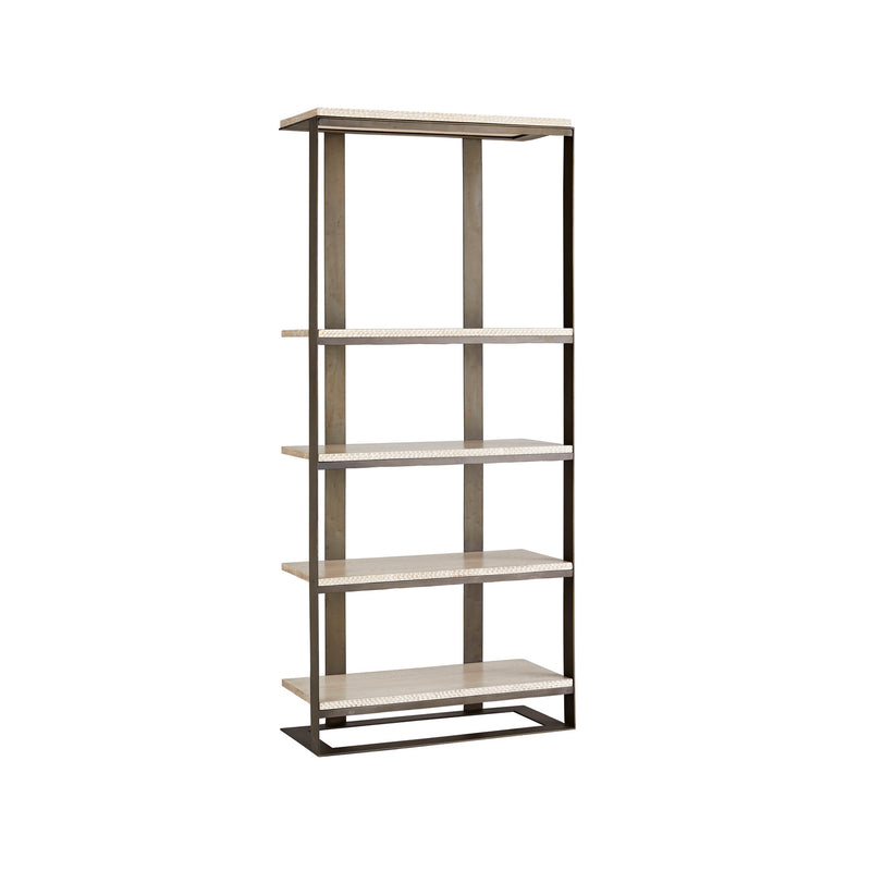 Arteriors 4898 Bookshelf, Blackened Iron