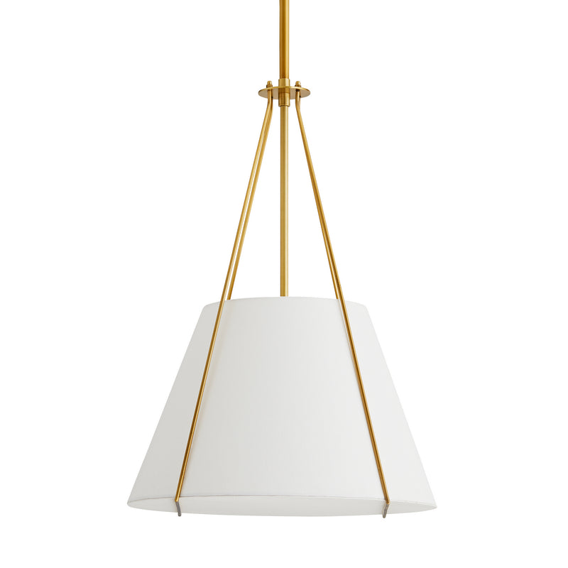 Arteriors 49693 One Light Pendant, Antique Brass
