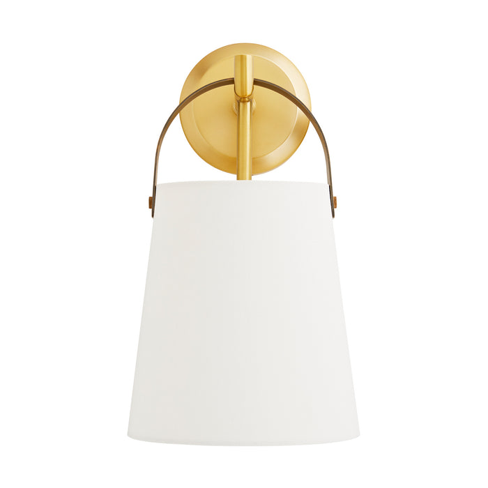 Arteriors 49717 One Light Wall Sconce, Antique Brass