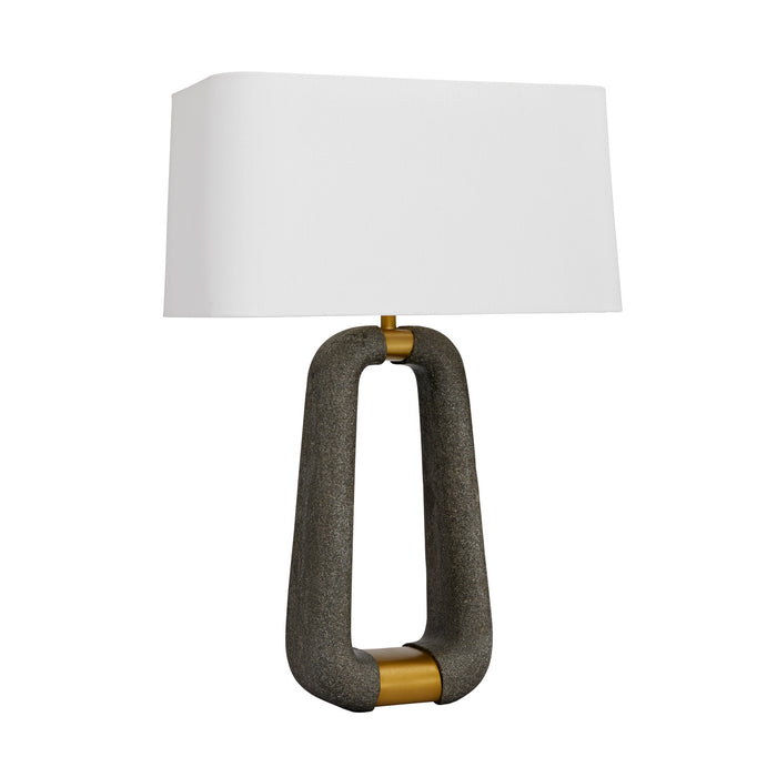 Arteriors 49739-150 One Light Lamp, Graphite