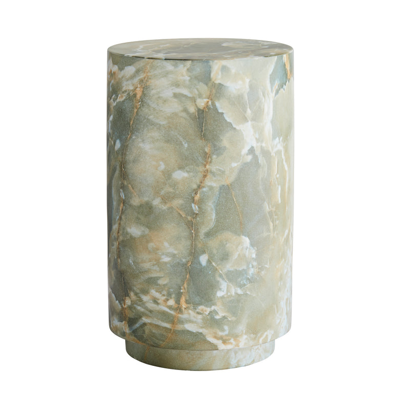 Arteriors 5640 Accent Table, Jade Faux Marble