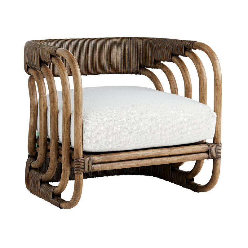 Arteriors 5662 Chair, Marshmallow