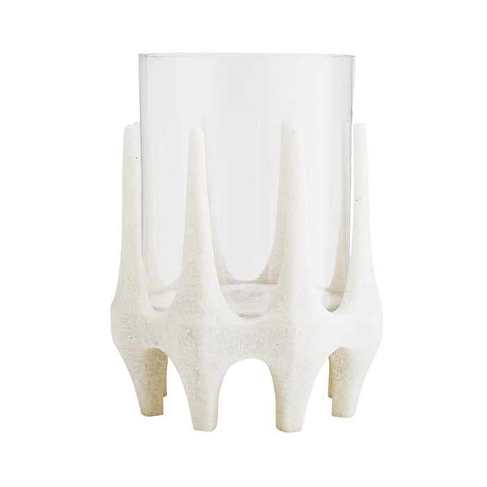 Arteriors 9240 Hurricane, White