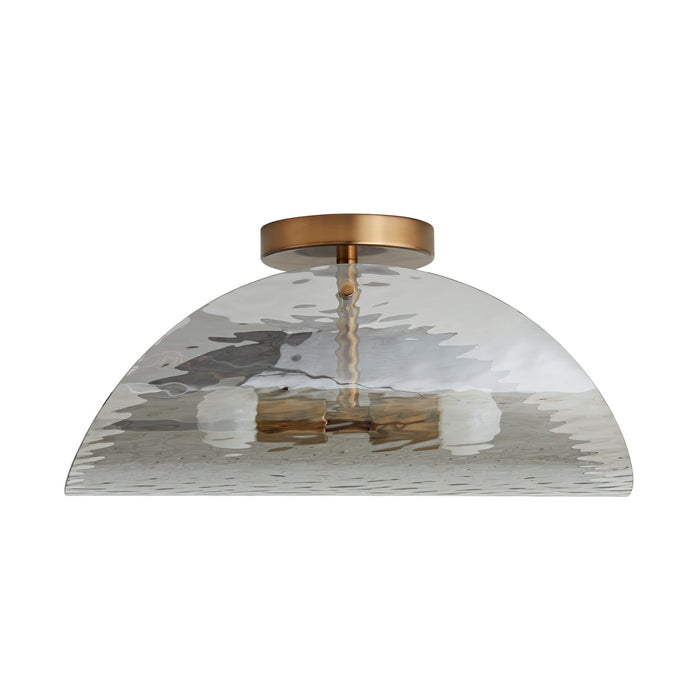 Arteriors DA49017 Two Light Flushmount, Smoke