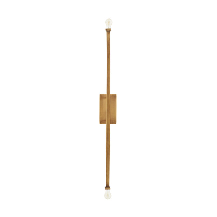 Arteriors DS44011 Two Light Wall Sconce, Antique Brass