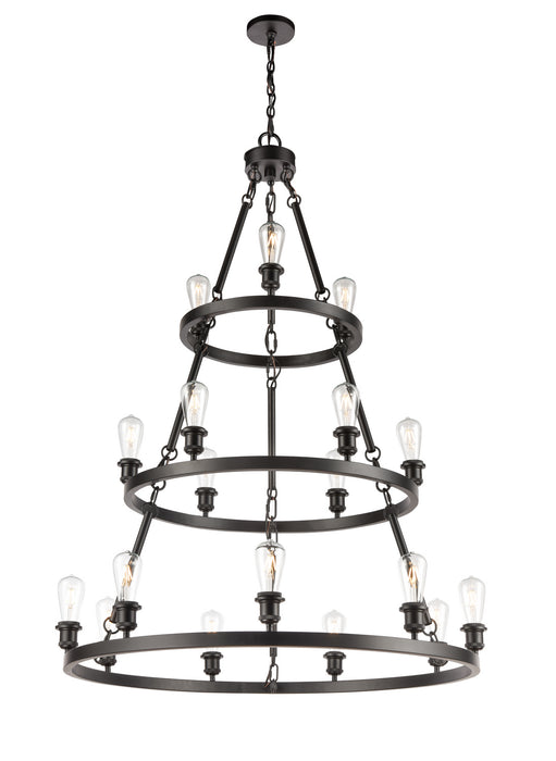 Innovations 82034-BK-LED LED Chandelier, Matte Black