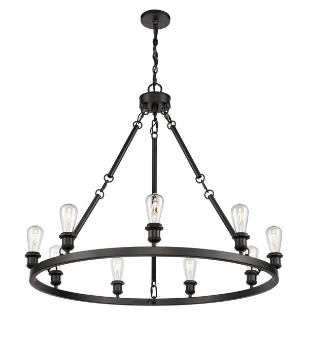 Innovations 840-BK-LED LED Chandelier, Matte Black