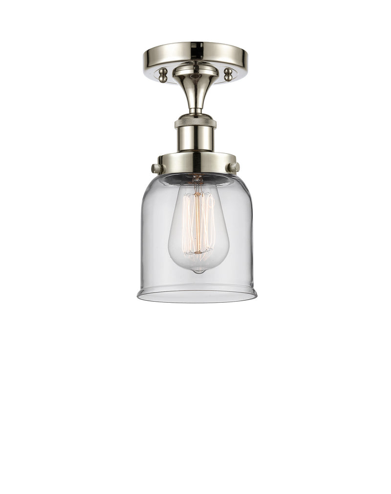 Innovations 916-1C-PN-G52-LED LED Semi-Flush Mount, Polished Nickel