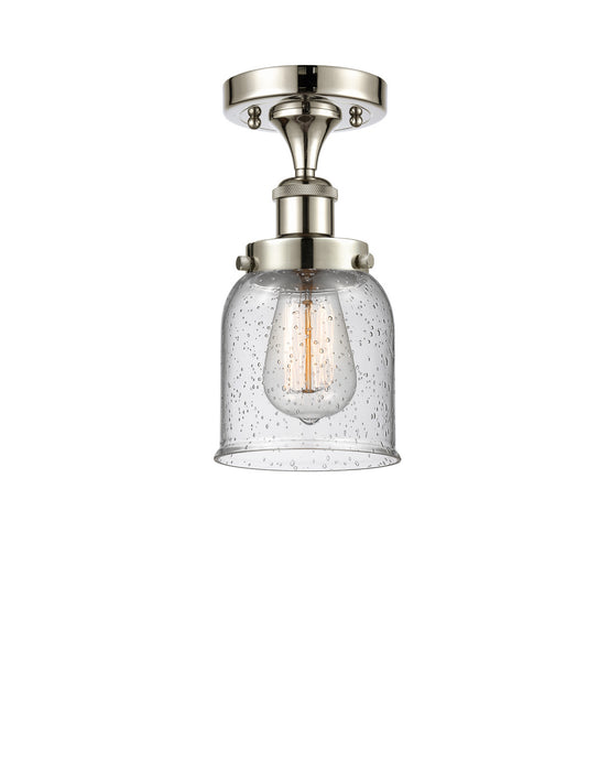 Innovations 916-1C-PN-G54 One Light Semi-Flush Mount, Polished Nickel