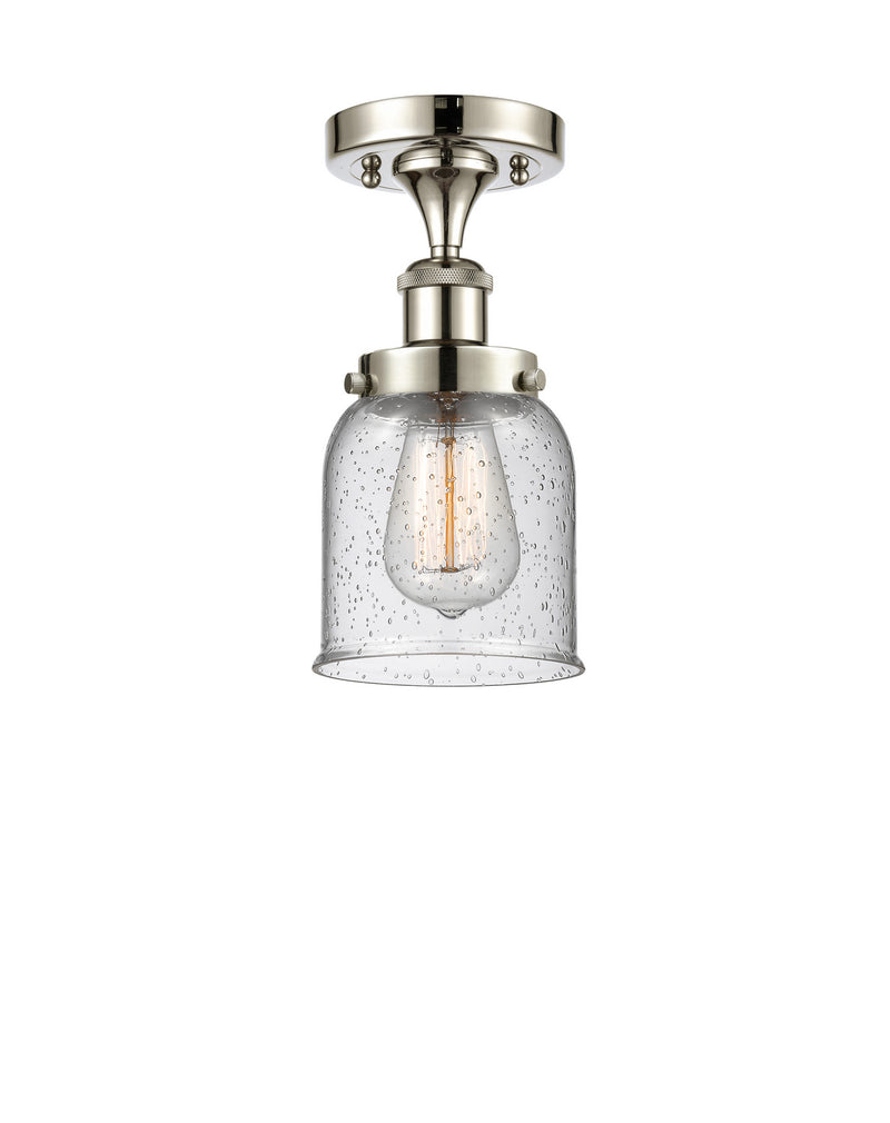 Innovations 916-1C-PN-G54-LED LED Semi-Flush Mount, Polished Nickel