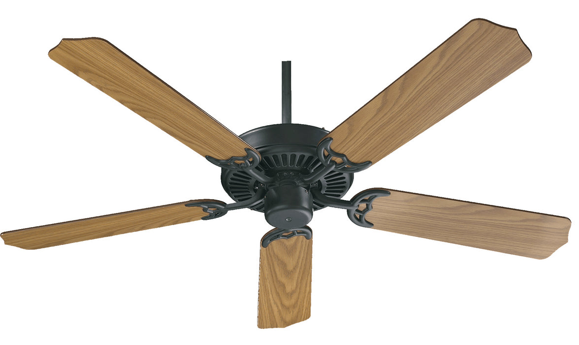 Quorum 77525-59 52" Ceiling Fan, Matte Black