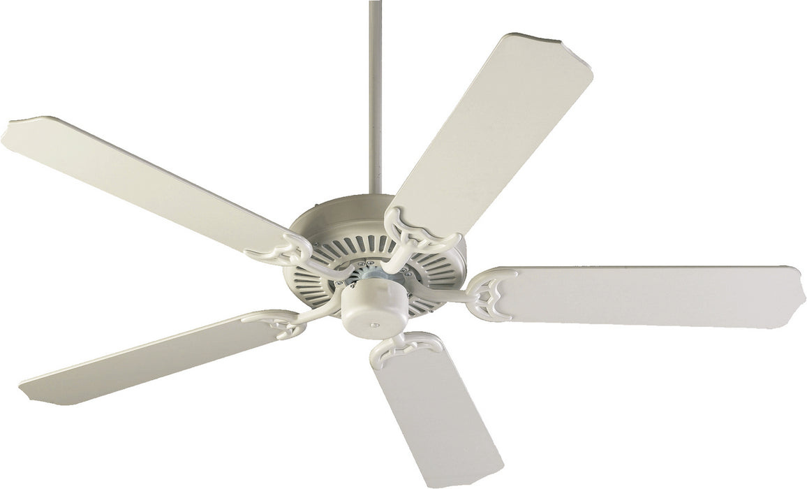 Quorum 77525-8 52" Ceiling Fan, Studio White